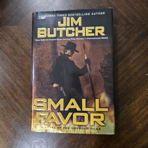 Small Favor - Jim Butcher Dresden Files HCDJ 2008 1st Edition/1st Printing READ